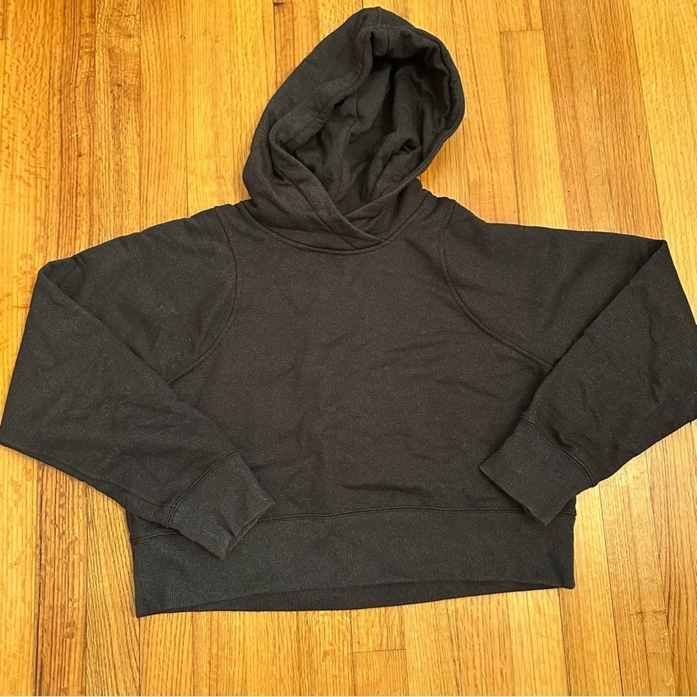 Lululemon Loungeful Cropped Hoodie *Spark unsure of size 4/S  (j6) - Picture 5 of 10